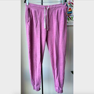 J. Crew Pink Vintage Cotton Terry Jogger Pant - Size M